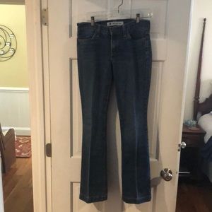 Gap jeans, size 2 long, flare